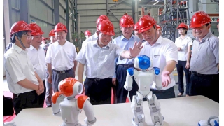 浙江省省長(zhǎng)李強(qiáng)視察暢爾智能裝備