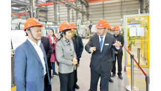 浙江省科技廳黨組書記何杏仁調(diào)研暢爾