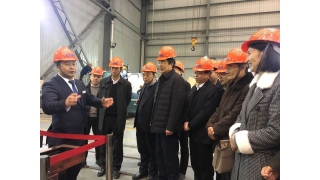 市人大常委會(huì)主任虞紅鳴一行調(diào)研暢爾