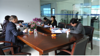 縉云縣科技局領(lǐng)導蒞臨我司考察指導