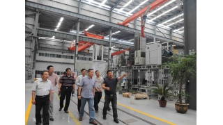 浙江省科技廳高新處余曉軍處長(zhǎng)一行調(diào)研企業(yè)