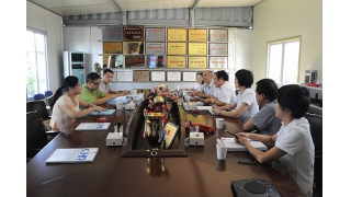 麗水市人社局領(lǐng)導(dǎo)蒞臨企業(yè)考察